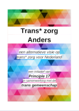 Cover Report Trans* Healthcare Differently (version 1)
