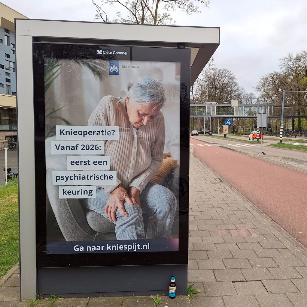 Psychiatrische keuring voor knie-operatie?